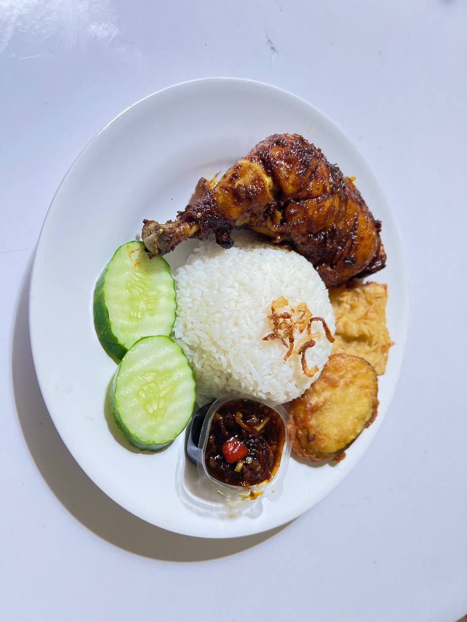 Nasi Ayam Panggang Khas Medan